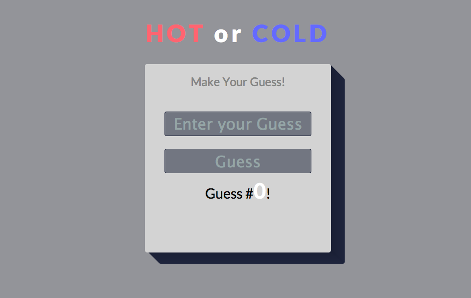 Hot or Cold